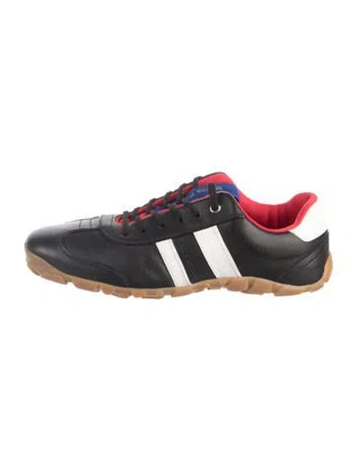 Pre-owned Wales Bonner Leather Athletic Sneakers In Red