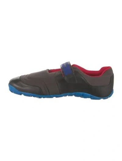 Pre-owned Wales Bonner Leather Sneakers In Brown