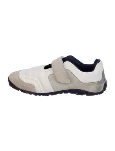 Pre-owned Wales Bonner Leather Sneakers In Neutrals