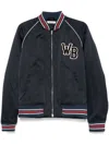 Wales Bonner Marvel Jacket In Navy Blue In Navy