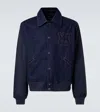 Wales Bonner Echo Indigo Blue Denim Jacket In Blue