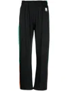 Wales Bonner Wa23je13pl02999 Black Green And Orange In Black