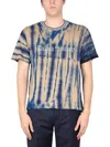 Wales Bonner Round Neck Tie-dye T-shirt In Multicolour