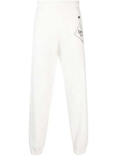 Wales Bonner Logo-print Track Pants In White