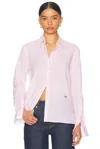 Wales Bonner Lotus Shirt In Pink