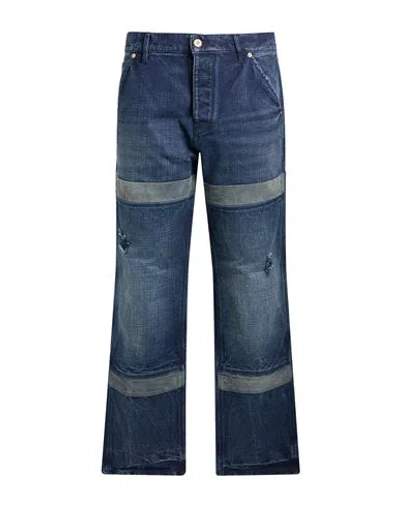 Wales Bonner Man Jeans Blue Size 32 Cotton