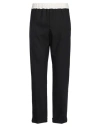 Wales Bonner Black Straight Leg Joggers In Black