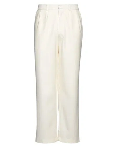 Wales Bonner Man Pants Ivory Size 32 Wool In White