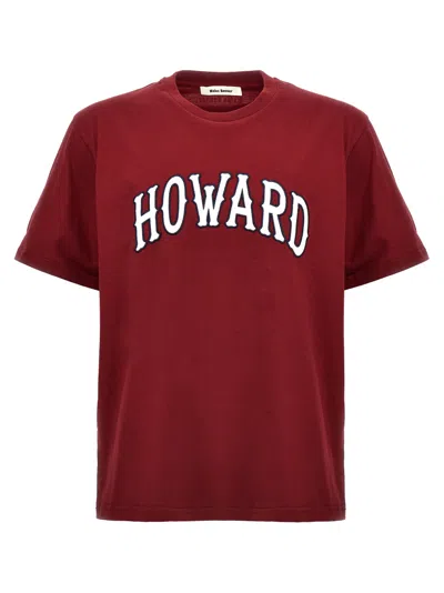 Wales Bonner Maroon Howard T-shirt In Burgunderrot