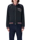 Wales Bonner Marvel Jacket In Navy Blue In Navy