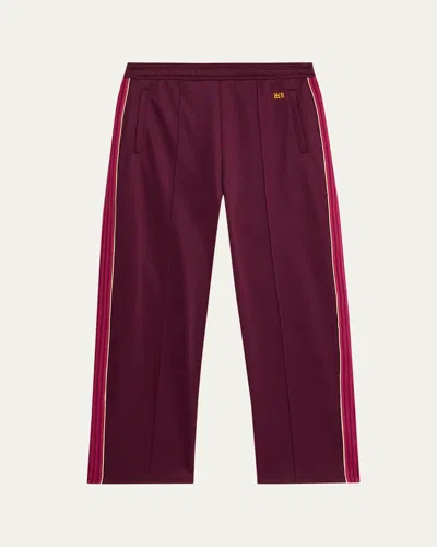 WALES BONNER MEN'S POLYESTER JERSEY TRACK PANTS