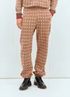 Wales Bonner Power Track Pant In Brown