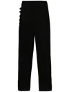 Wales Bonner Menelik Drop-crotch Trousers