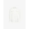 Wales Bonner Coda Shirt In Light Chalk