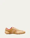 Wales Bonner Bootie Sneakers Light/pastel Brown In Beigesand