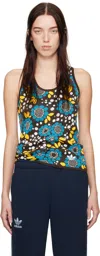 Wales Bonner Multicolor Adidas Originals Edition Floral Knit Tank Top In Multicolor