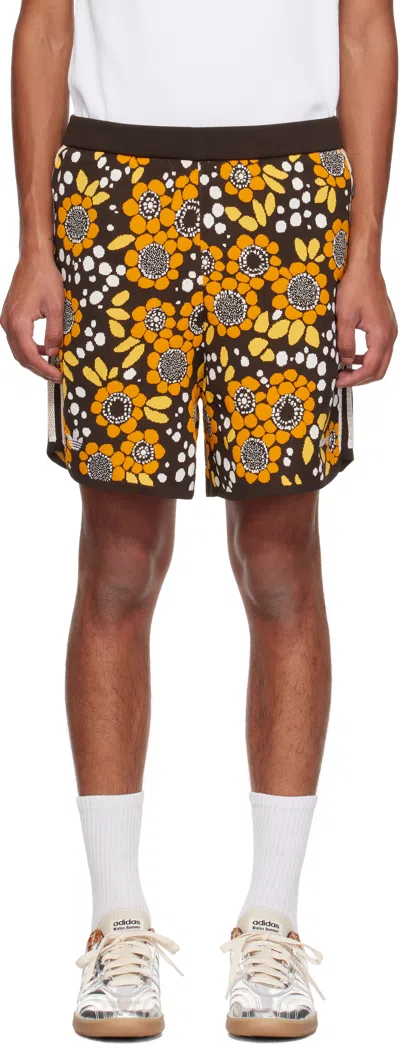 Wales Bonner Multicolor Adidas Originals Edition Knit Floral Shorts