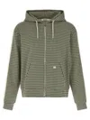 Wales Bonner Power Hooded Cotton-blend Sweatshirt In Multicolor