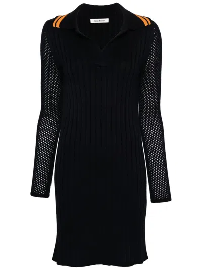 WALES BONNER MYTH SHIRT DRESS - WOMEN'S - WOOL/SILK