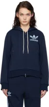 WALES BONNER NAVY ADIDAS ORIGINALS EDITION TRACK HOODIE