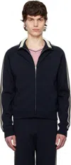 Wales Bonner Tide Track Top In Navy