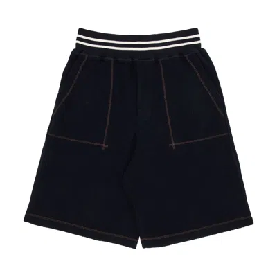 Pre-owned Wales Bonner October Shorts 'navy' | Blue | Men's Size M