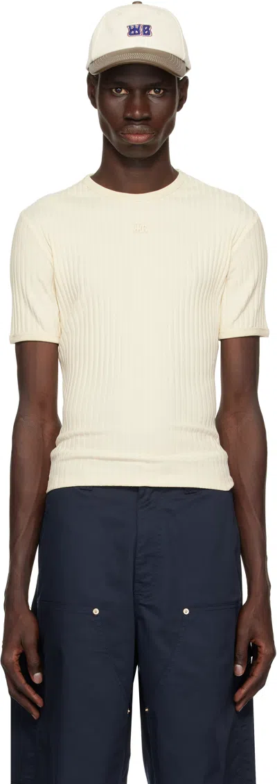 Wales Bonner Off-white Movement T-shirt In Natural