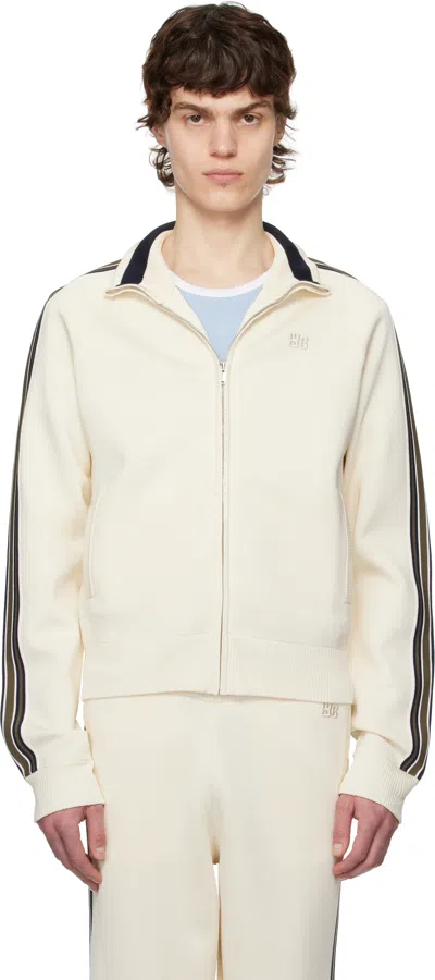 Wales Bonner Fine-knit Track Jacket In Multi