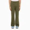 Wales Bonner Power Straight-leg Track Pants In Green