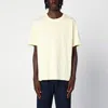 Wales Bonner Organic Cotton Light Yellow T-shirt In Yellow