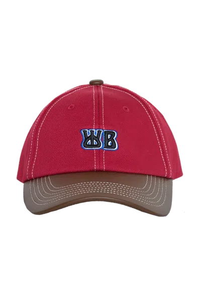 WALES BONNER WALES BONNER ORIGINAL CAP RED