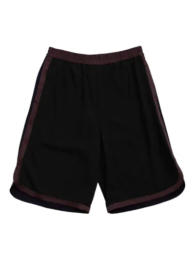 WALES BONNER OSSIE ELASTICATED-WAIST SHORTS
