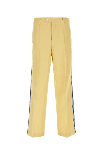 Wales Bonner Pantalone-48 Nd  Male In Yellow