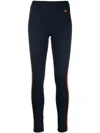 Wales Bonner Jazz Leggings In 599 Navy