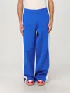 Wales Bonner Striped Side Panel Track Tide Joggers In Blau