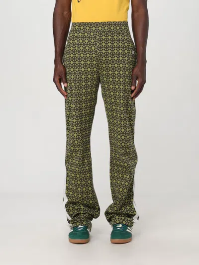 WALES BONNER PANTS WALES BONNER MEN COLOR GREEN,F62527012