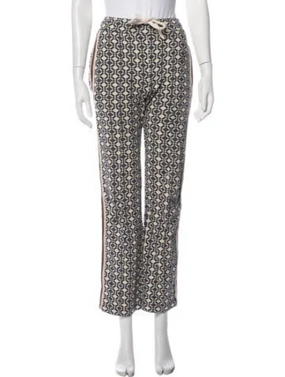 Pre-owned Wales Bonner Patterned Sweatpants In Multicolor