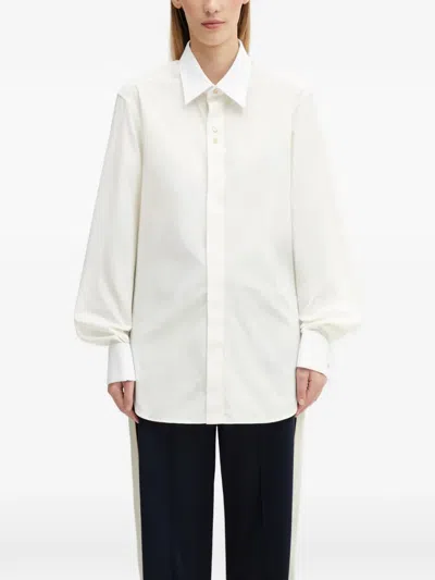 Wales Bonner Portrait Long-sleeve Shirt In Neutral