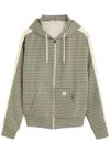 WALES BONNER WALES BONNER POWER HOODED COTTON-BLEND SWEATSHIRT