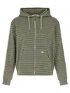 Wales Bonner Power Hooded Cotton-blend Sweatshirt In Multicolor