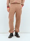Wales Bonner Power Track Pant In Brown