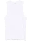 Wales Bonner Record Tank Top In White