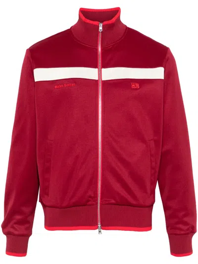 Wales Bonner Essence Track Jacket In Red