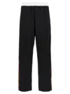 Wales Bonner Black Straight Leg Joggers In Black