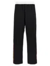 Wales Bonner Black Straight Leg Joggers In Black