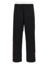 Wales Bonner Collective Trousers Side Stripes In Black