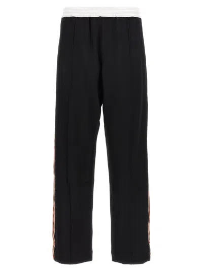 Wales Bonner Black Straight Leg Joggers