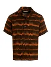 Wales Bonner 'pocketed Rhythm' Short Sleeve Shirt In Multicolour