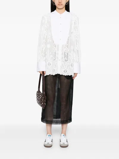 Wales Bonner River Top In White