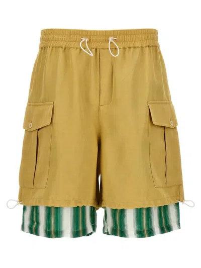 WALES BONNER WALES BONNER 'ROAM CARGO' BERMUDA SHORTS